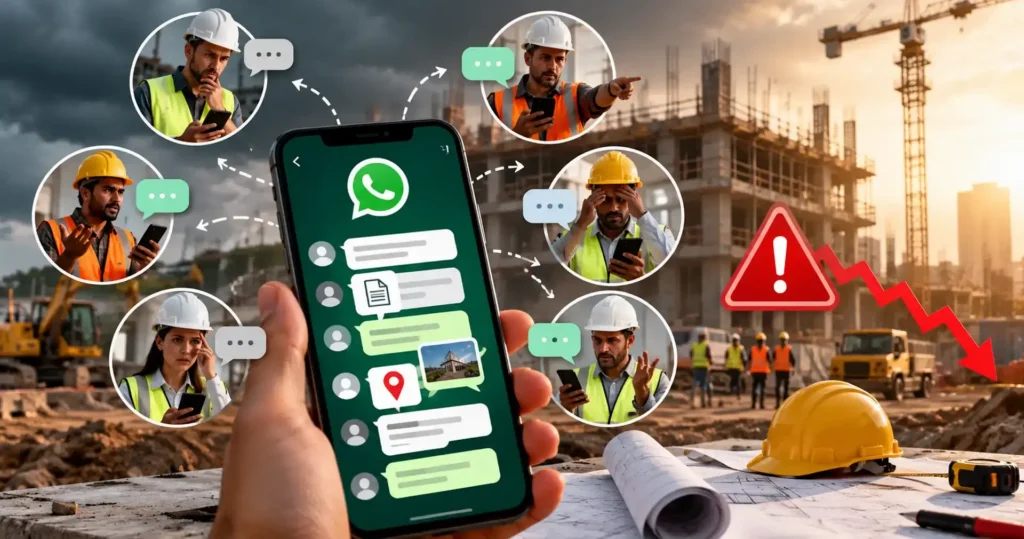 Why Relying On WhatsApp Groups Creates Project Risk